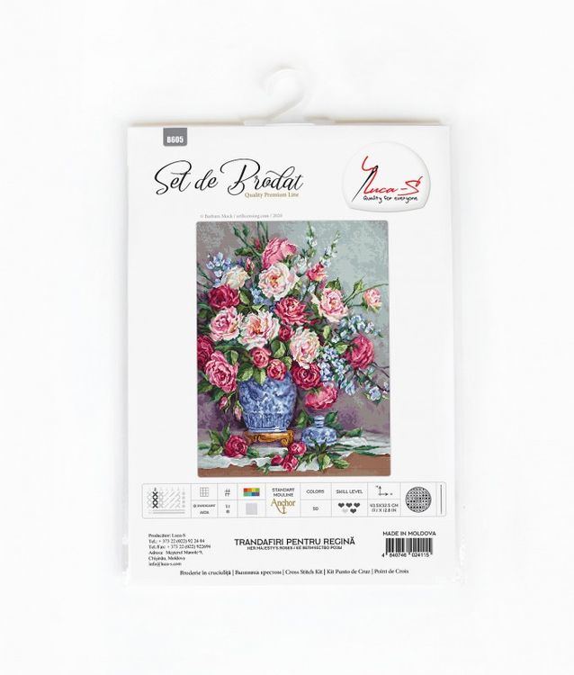 Набор для вышивания «Её Величество - Розы» — картинка 2