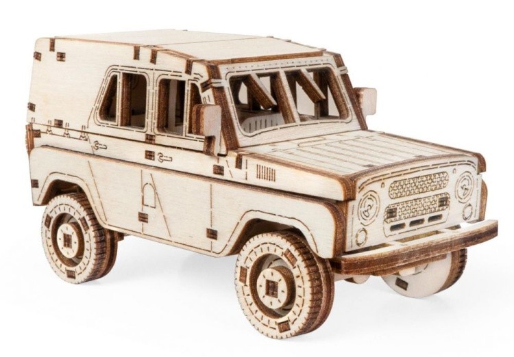 Деревянный конструктор «Внедорожник Алькор», Lemmo — картинка 2