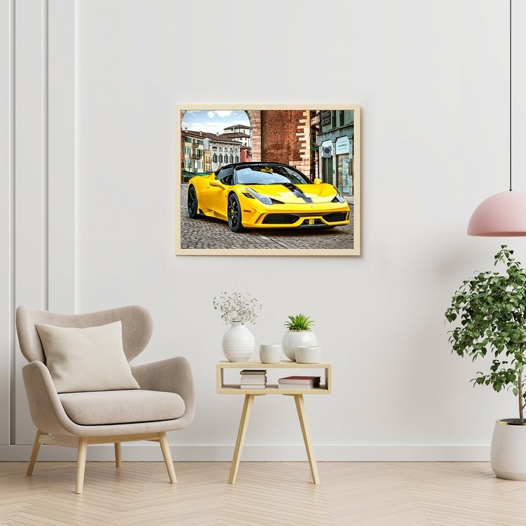 Картина по номерам «Феррари 458» — картинка 4