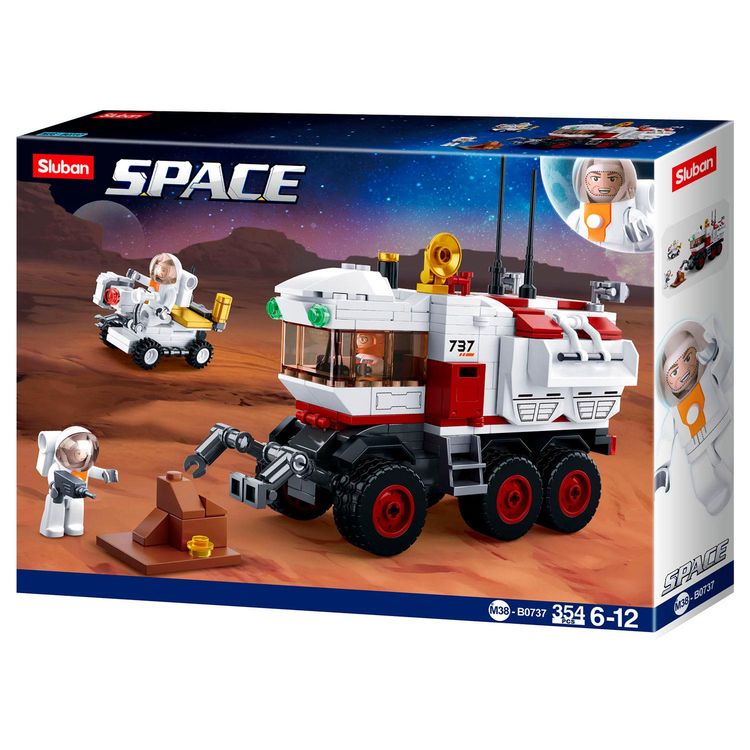 Конструктор «Космос. Марсоход», 354 детали — картинка 4