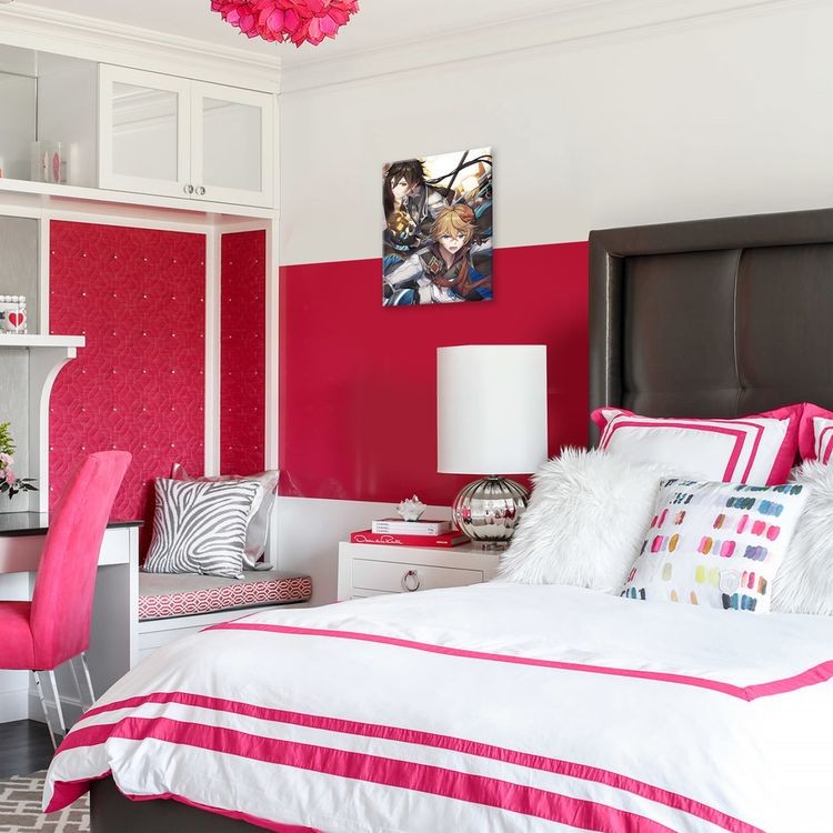 Картина по номерам «Геншин. Тарталья и Чжун Ли» — картинка 4