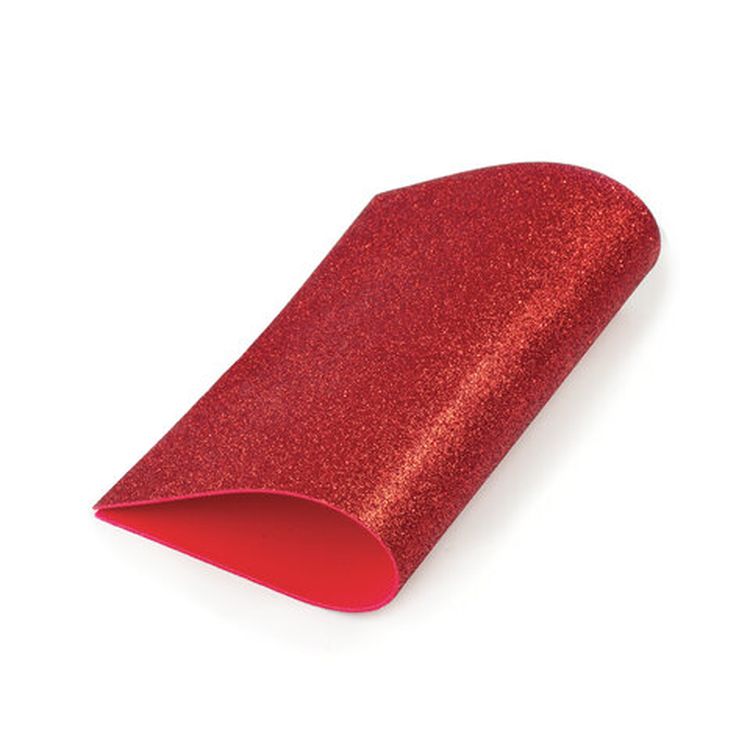 Фоамиран, 21x29,7 см, цвет: ассорти с блестками (5 шт.) — картинка 3