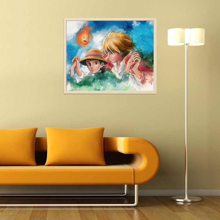 Картина по номерам «Ходячий замок Хаула» — картинка 4