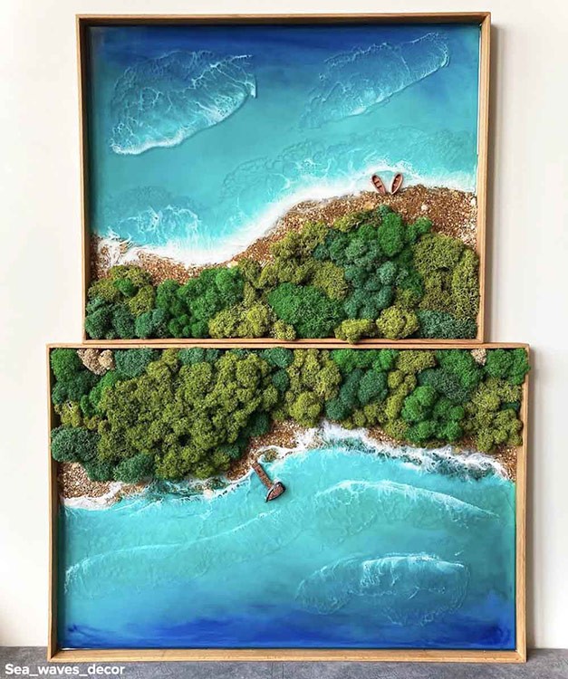 Супер-густая эпоксидная смола для рисования Art-Pro Black 1,7 кг, Resin Pro — картинка 6