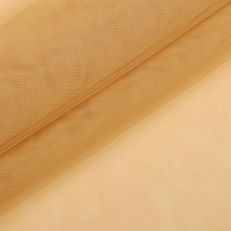 Сетка эластичная ультратонкая Эффект голого тела, KRUZHEVO, 5 м, ширина 300 см, цвет: телесный (загорелая кожа) — картинка 6