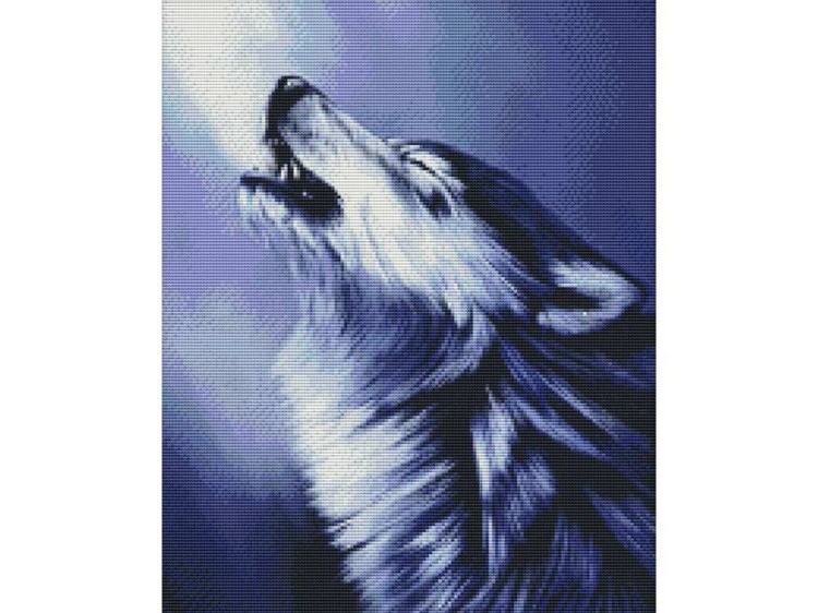Набор для вышивания «Волчий вой»
