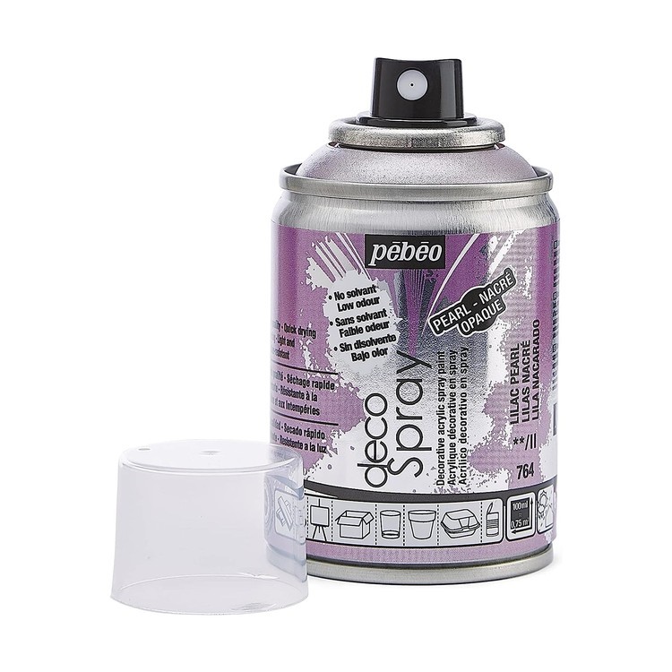 Краска на водной основе decoSpray, 093764 Лиловый перламутровый — картинка 2