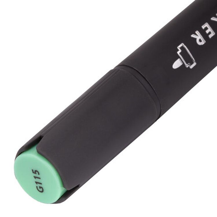 Маркер для скетчинга двусторонний 1 мм - 6 мм BRAUBERG ART CLASSIC, цвет: мятно-зеленый — картинка 5