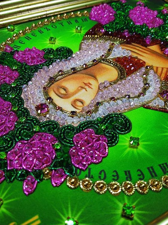 Набор вышивки хрустальными камнями «Умиление» — картинка 4