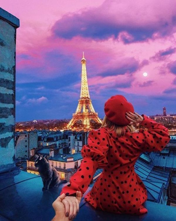 Картина по номерам «Следуй за мной в Париж»