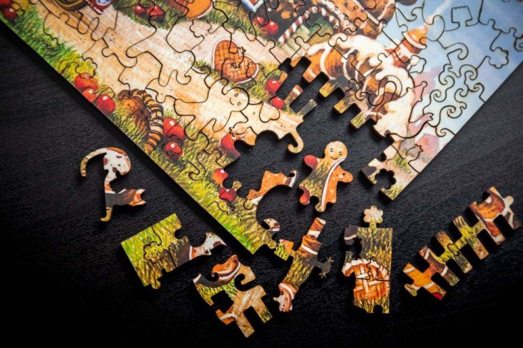 Деревянные пазлы DAVICI «Бисквитные горки» — картинка 8