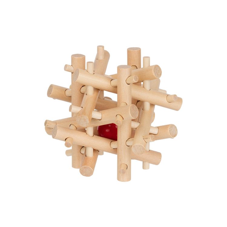 Головоломка деревянная DELFBRICK 12 сестер, 24 элемент. — картинка 2