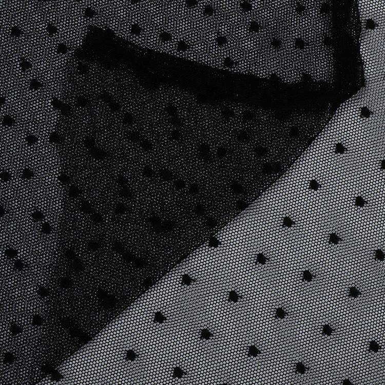 Сетка эластичная Мушка KRUZHEVO, 5 м, ширина 160 см, цвет: 02 черный — картинка 4