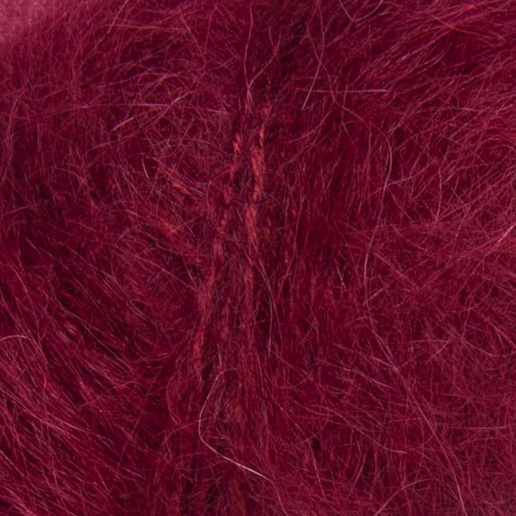 Пряжа YarnArt Mohair trendy (Мохер тренди) (108), бордовый, 5 шт. по 100 г — картинка 2