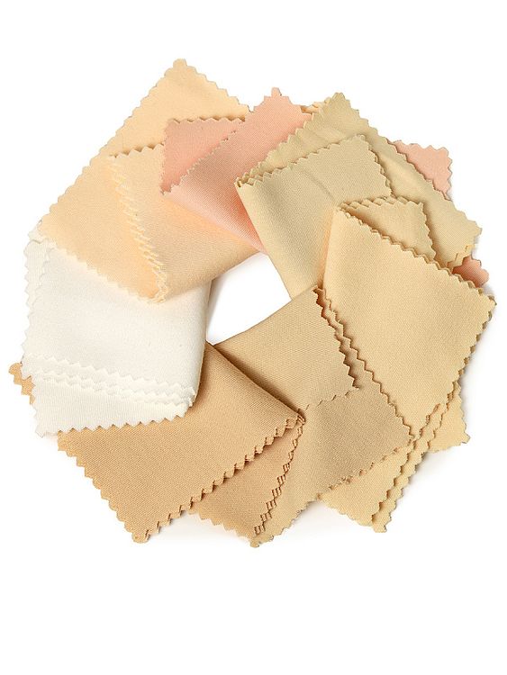 Ткань трикотаж 98% хлопок 2% эластан, 185х100 см, цвет: 72 бежевый, TBY — картинка 6