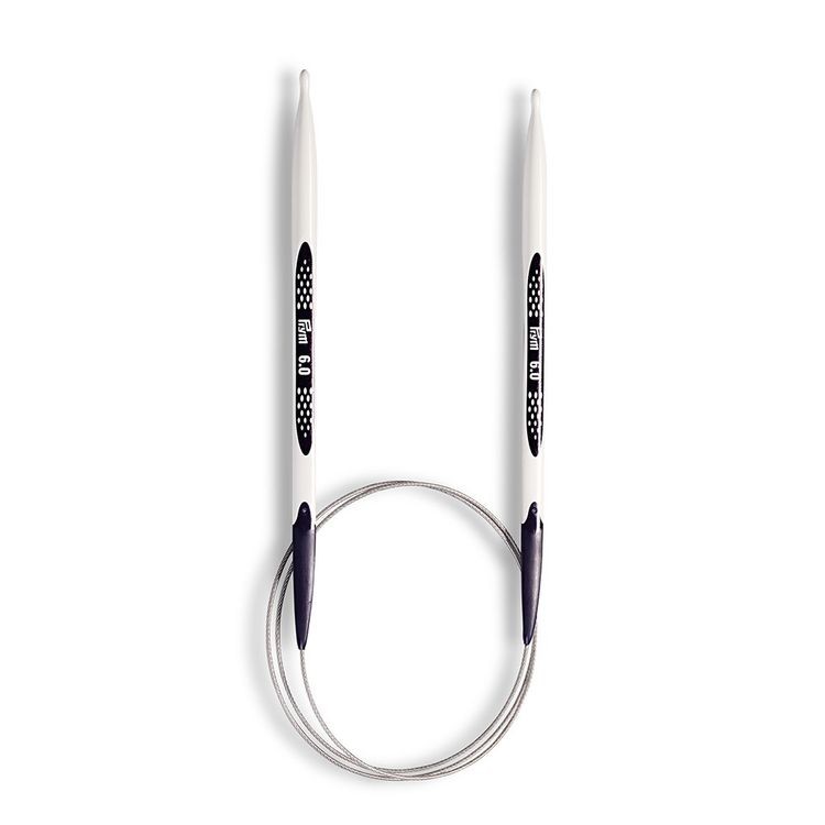 Спицы круговые Ergonomics, пластик, 6 мм, 80 см, PRYM — картинка 2