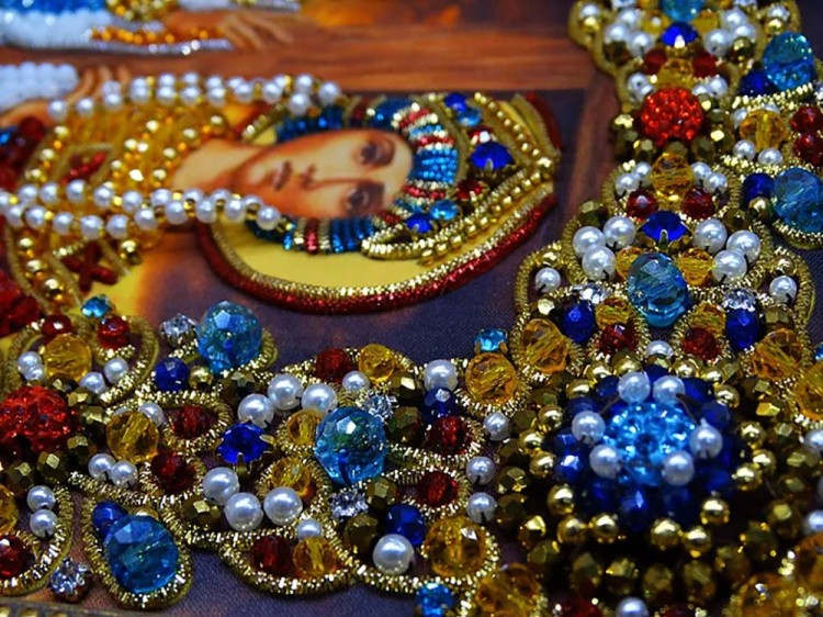 Набор вышивки хрустальными камнями «Святая Елена» — картинка 4