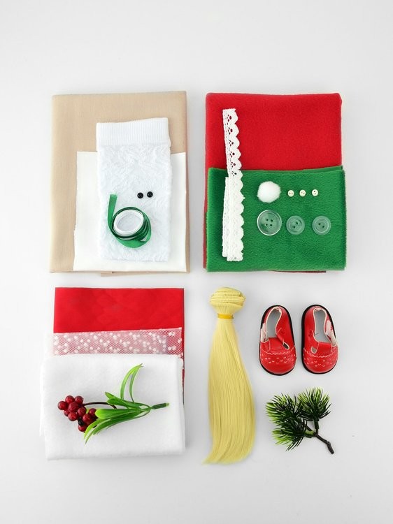 Набор для шитья «Куколка в красном» — картинка 5