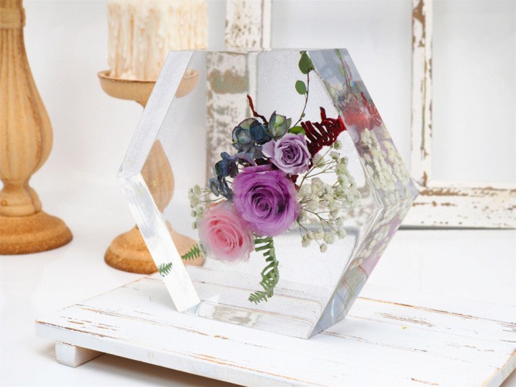 Силиконовый молд - Объемный шестиугольник, 26x23см 1 шт. — картинка 4