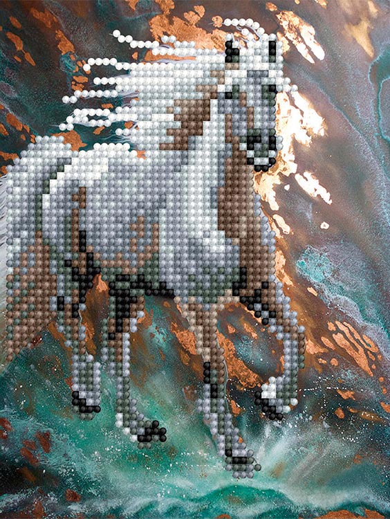 Алмазная вышивка-открытка «Стремительный» — картинка 2