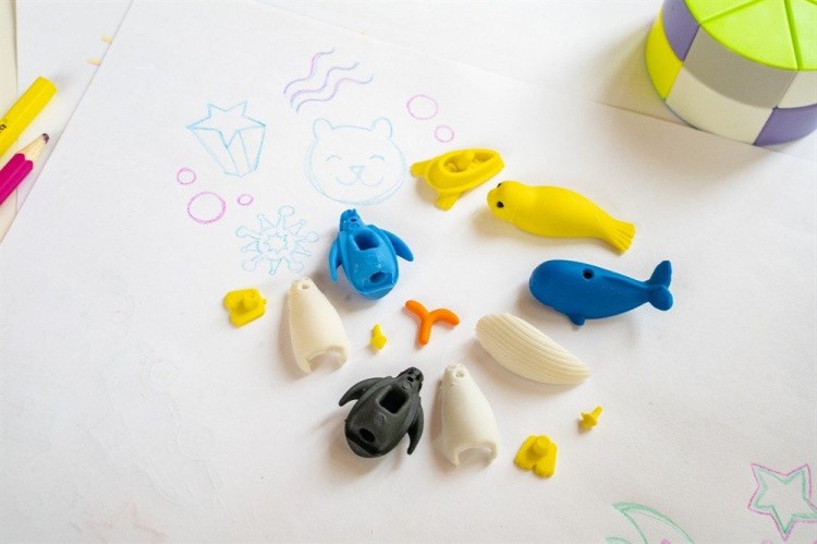 Ластик-пазл «Морские животные» — картинка 7