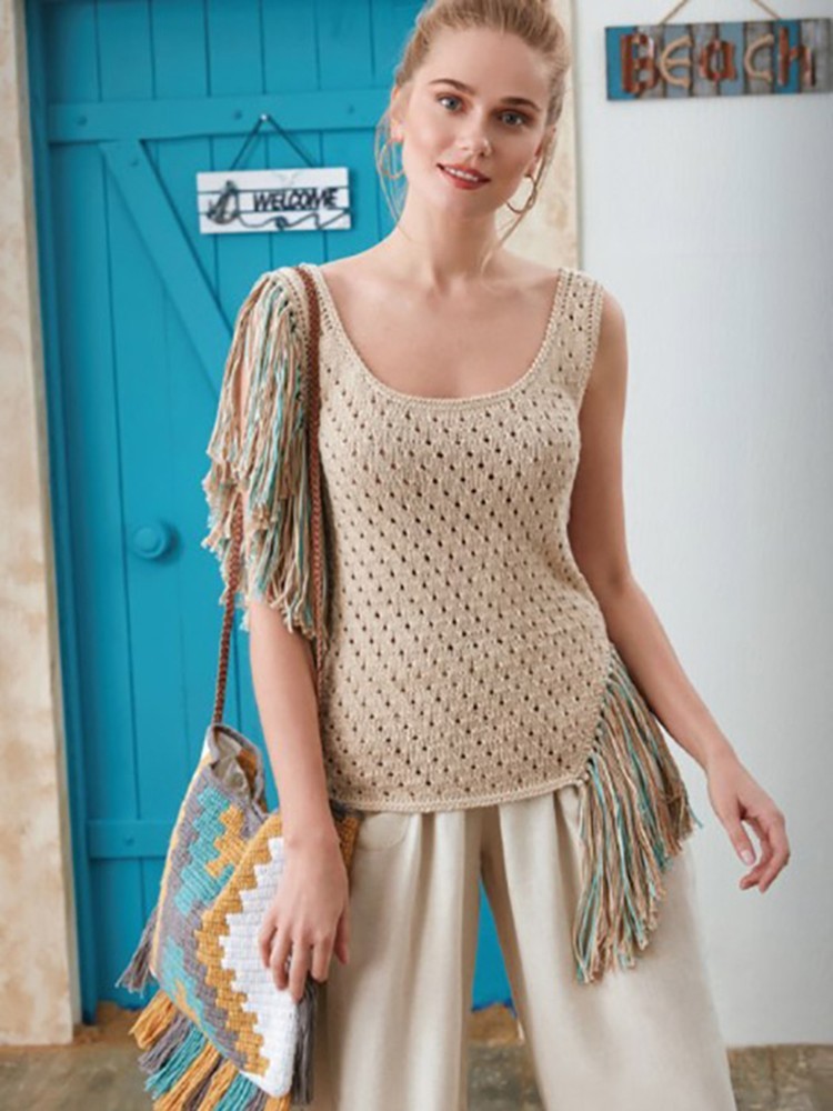 Пряжа NAKO Denim (Нако Деним), (11585), светло-песочный, 5 шт. по 100 г — картинка 12