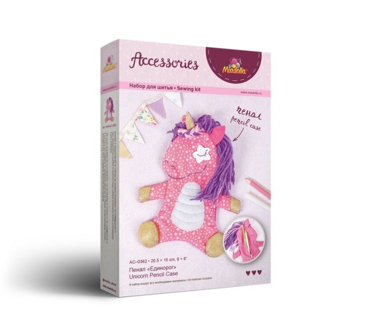 Набор для шитья «Пенал Единорог» — картинка 3