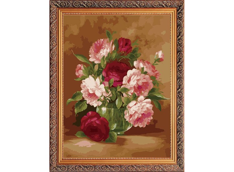 Картина по номерам «Праздничный букет» — картинка 3