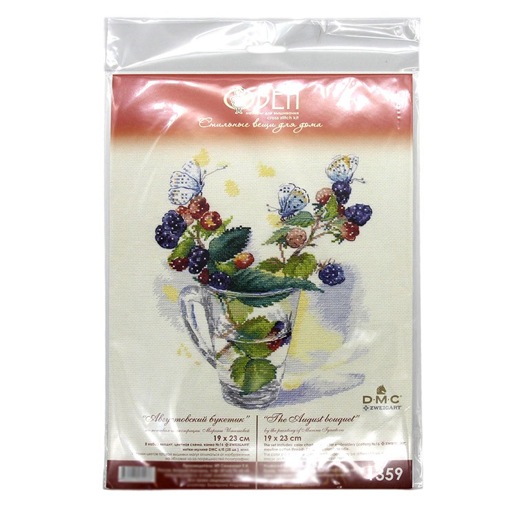 Набор для вышивания «Августовский букетик» — картинка 3