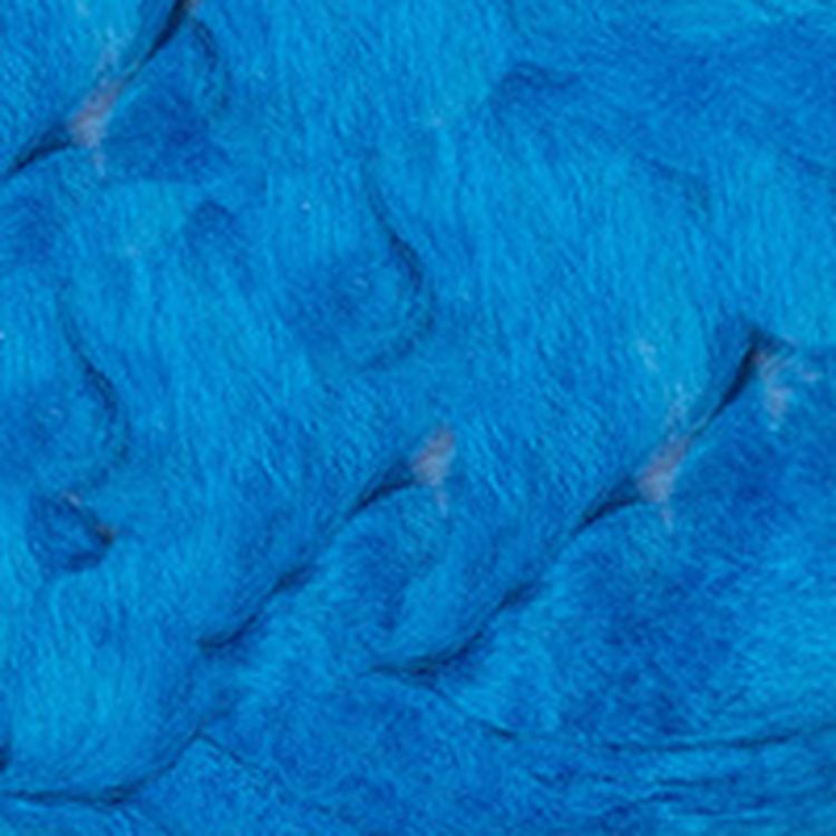 Шерсть для валяния Gamma FV-025, цвет №1229 (яр.голубой), 25 г