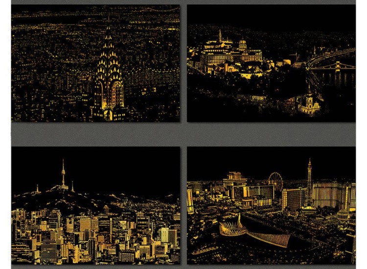 Скретч-картина «Лас-Вегас» — картинка 12