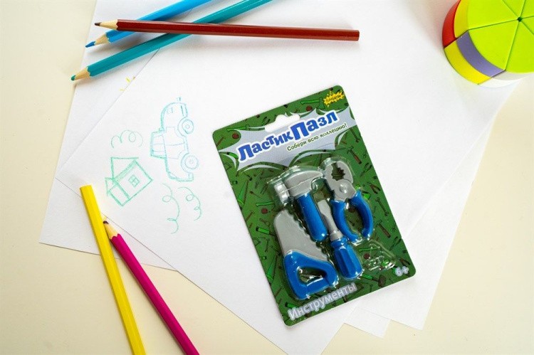 Ластик-пазл «Инструменты» — картинка 3