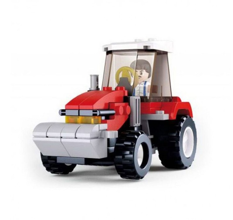 Конструктор «Строительная техника. Трактор», 102 детали — картинка 2