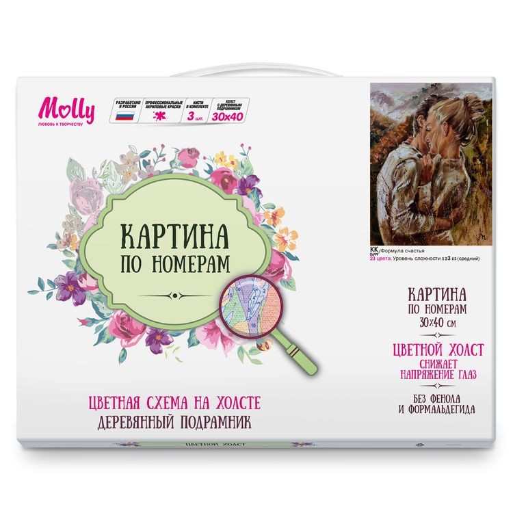 Картина по номерам «Формула счастья» — картинка 2