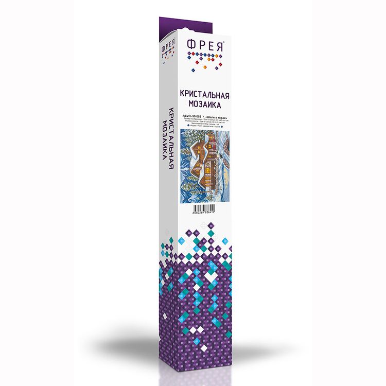 Алмазная вышивка «Шале в горах» — картинка 2