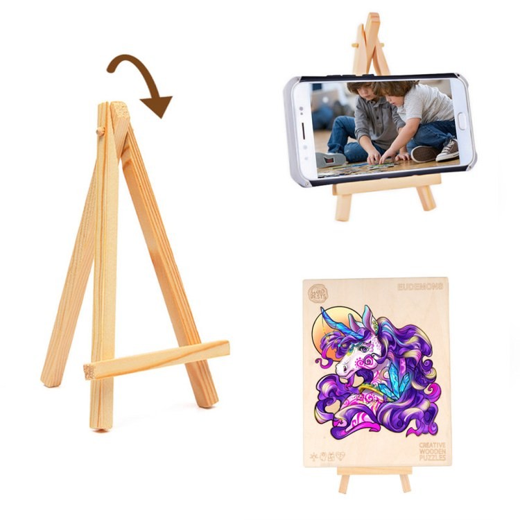 Деревянные пазлы «Волшебный Единорог S», Woodbests — картинка 7