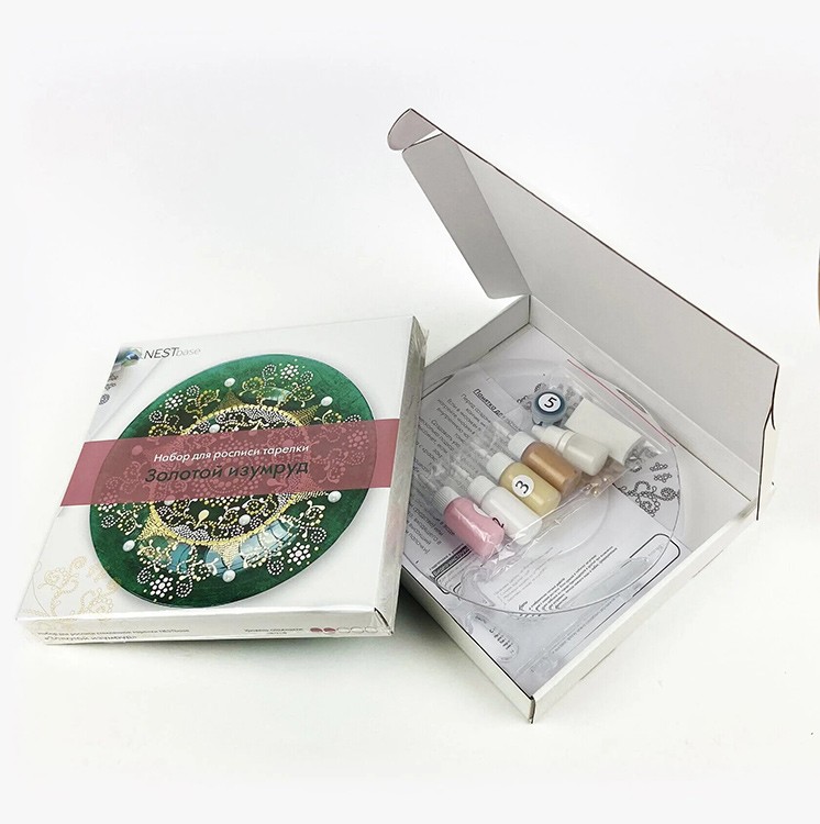 Набор для точечной росписи «Золотой изумруд» — картинка 2