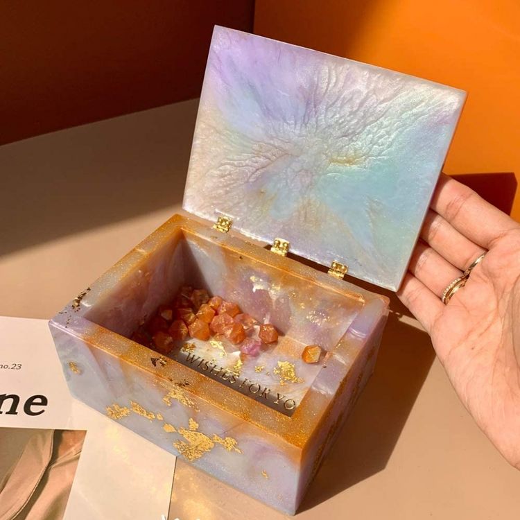 Силиконовый молд «Шкатулка», 13х10 см — картинка 2