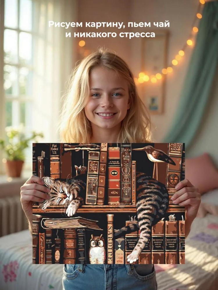 Картина по номерам «Умный Фредерик» — картинка 7