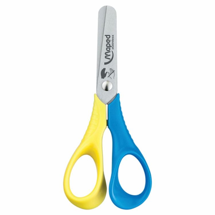 Ножницы «Vivo 3D», 12 см, для левши, закругленные, MAPED — картинка 4