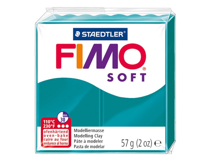 FIMO Soft, цвет: 36 темная бирюза, 57 г