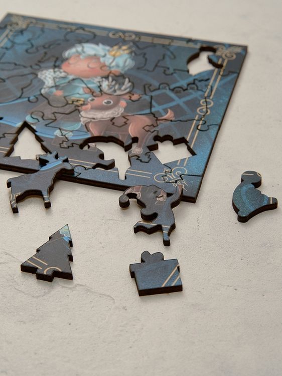 Интерактивные деревянные пазлы Mr.Puzz «Северный король» — картинка 3