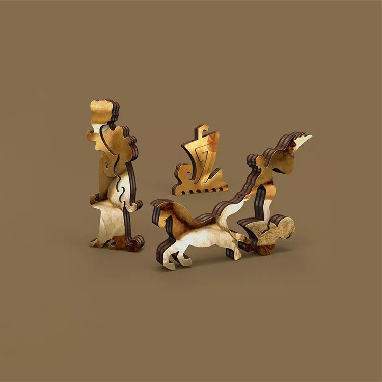 Деревянные пазлы DAVICI «Даная» Рембрандта Харменса ван Рейна — картинка 4