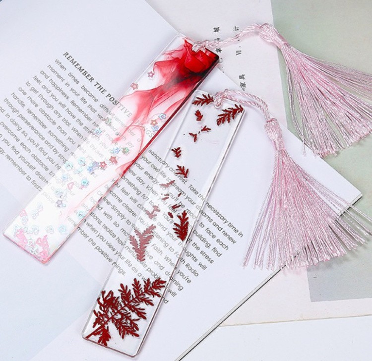 Силиконовый молд - Закладка, 14x3см — картинка 3