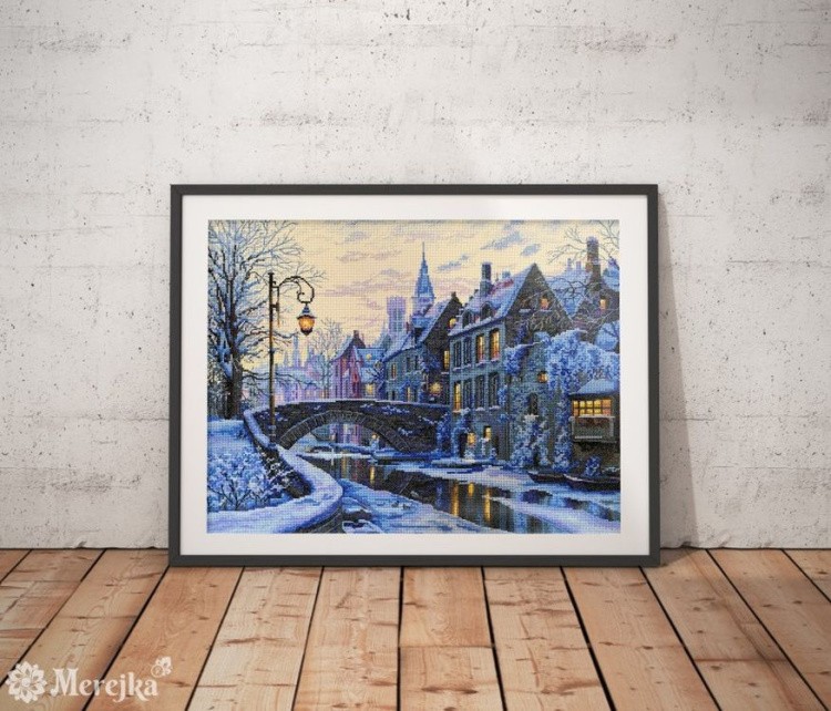 Набор для вышивания «Зимний вечер» — картинка 3