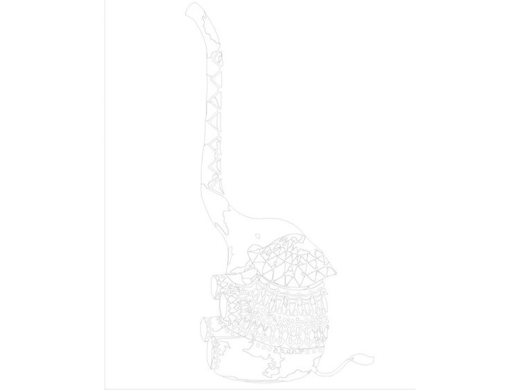 Картина по номерам «Хобот» — картинка 3