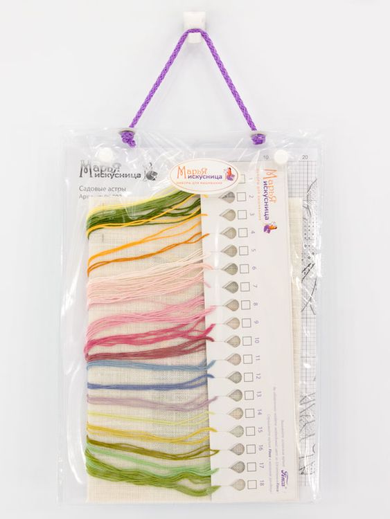 Набор для вышивания «Садовые астры» — картинка 3