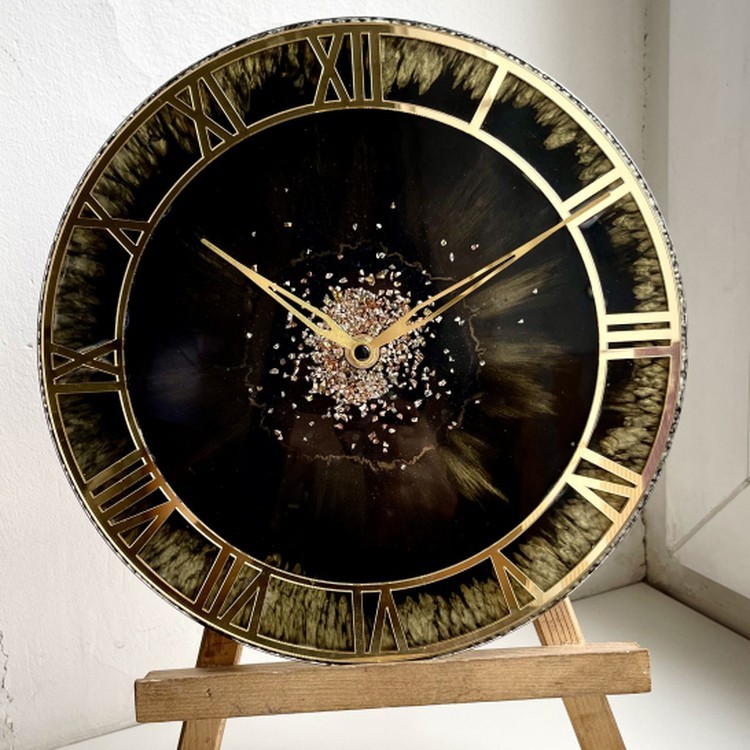 Силиконовый молд - Часы, d 27см, 1 шт. — картинка 4