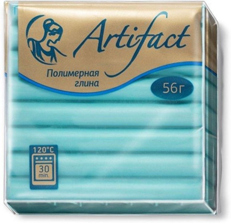 Полимерная глина Артефакт Advanced formula, цвет: 466 горное озеро, 56 г