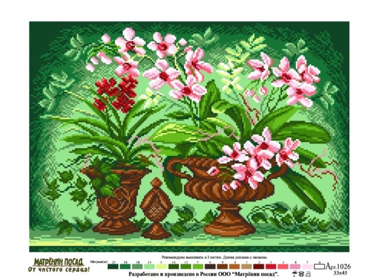 Рисунок на ткани «Венский вальс» — картинка 2